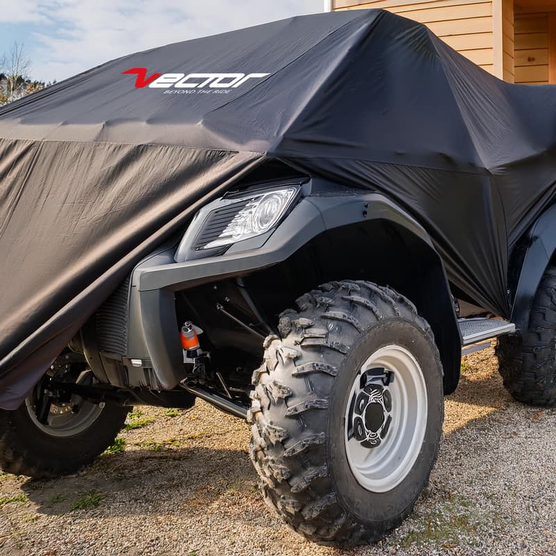 Vector Outdoor Protective Cover voor Atv - Zwart - M