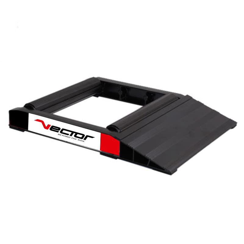 Vector Portable Wiel Roller Anti-Slip - Zwart