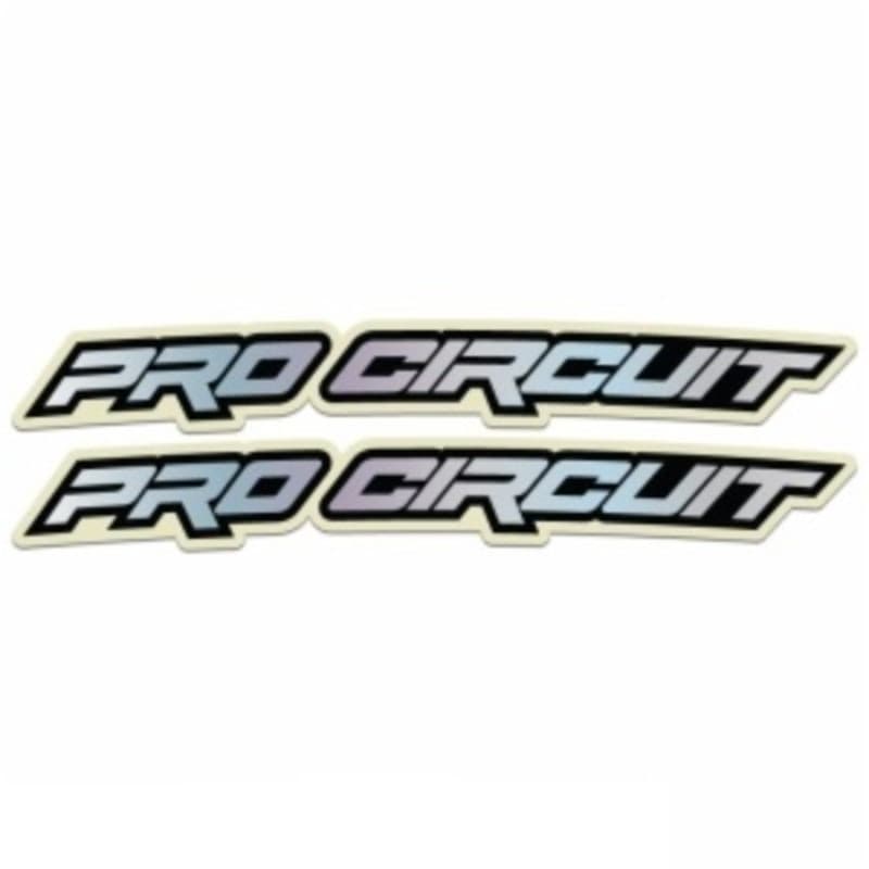 Pro Circuit Hologram Voorspatbord Decals