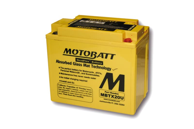 Motobatt Accu Mbtx20u
