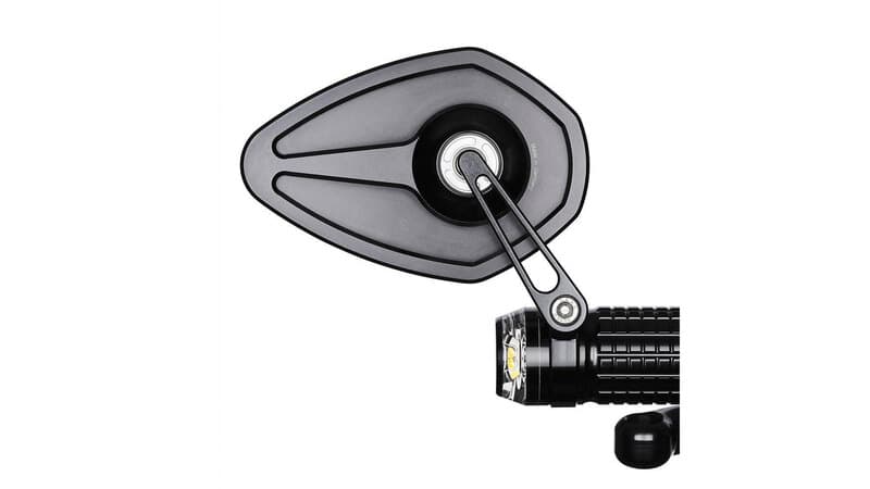 Motogadget Mo.View Sport 60, Handlebar End Mirror For 7/8 And 1 Inch Handlebars (1pc)