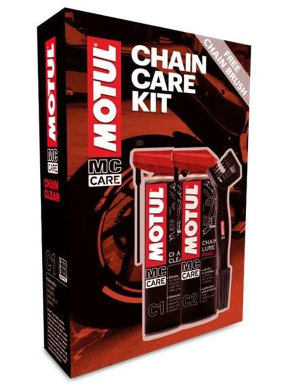 Motul Road Chain Care Kit (C1+C2+Brush)- 6 Kits