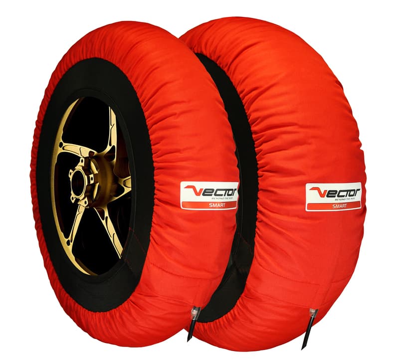 Vector Tire Warmers Self-Regulating 80 ºC – Smart – 120/190-17 – Ssp