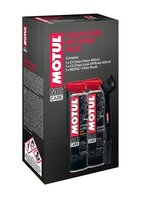 Motul Off Road Chain Care Kit (C1+C3+Brush) - 6 Kits