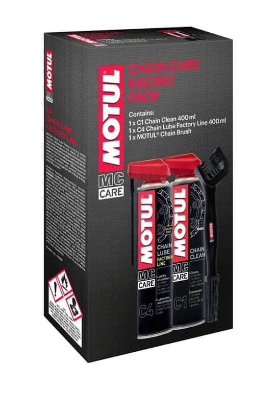 Motul Factory Chain Care Kit (C1+C4+Brush) - 6 Kits