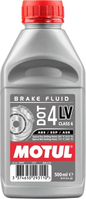 Motul Dot 4 Lv Brake Fluid - 500ml
