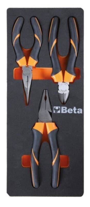 Beta M134 Soft Foam Tray met Pliers en Nippers