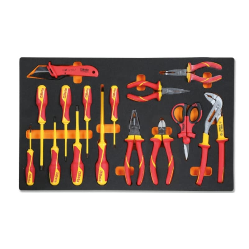 Beta M161 Foam Tray voor Electrotechnical Maintenance - Insulated Tools/1000v