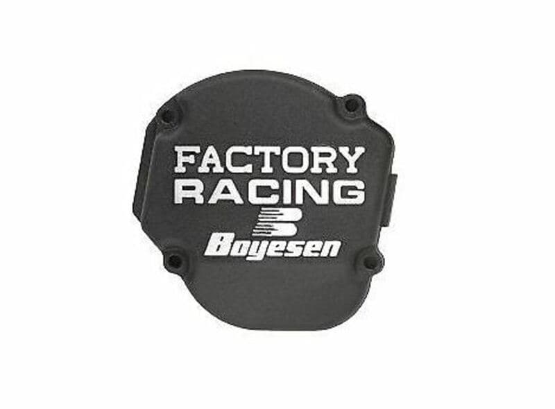 Boyesen Factory Racing Ignition Cover Zwart Yamaha Yz250