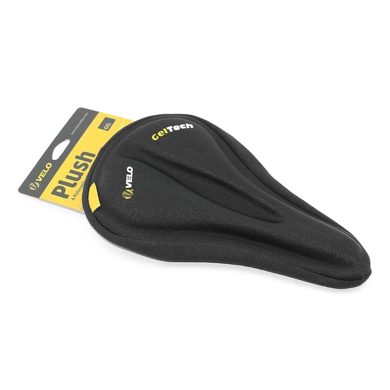 Velo Bicycle Saddle Gel Tech Cover Small Size - Zwart