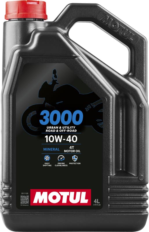 Motul 3000 4t Motor Oil - 10w40 - 4l