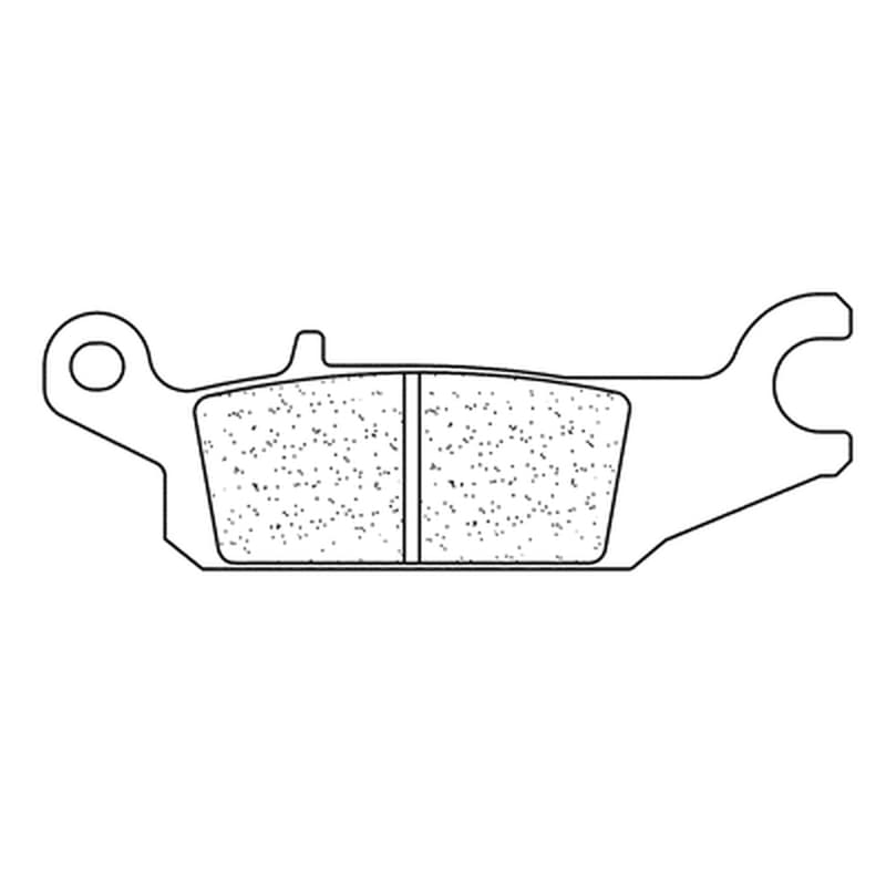 Cl Brakes Atv Sintered Metal Brake Pads - 1193atv1