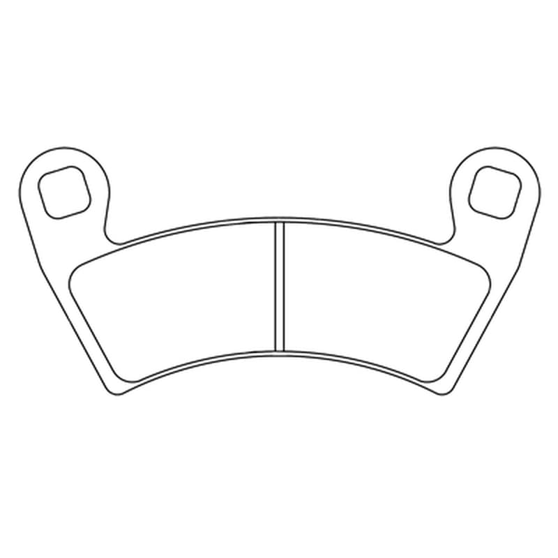 Cl Brakes Atv Gesinterde remblokken - 1229atv1