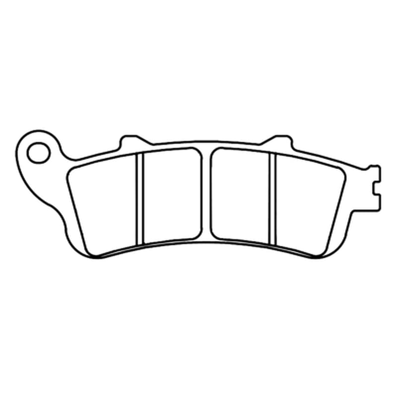 Cl Brakes Street Gesinterde remblokken - 1231rx3