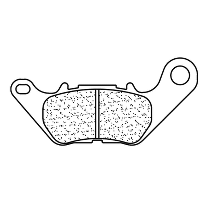 Cl Brakes Street Gesinterde remblokken - 1241rx3