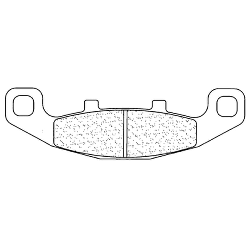 Cl Brakes Street Gesinterde remblokken - 2304a3+
