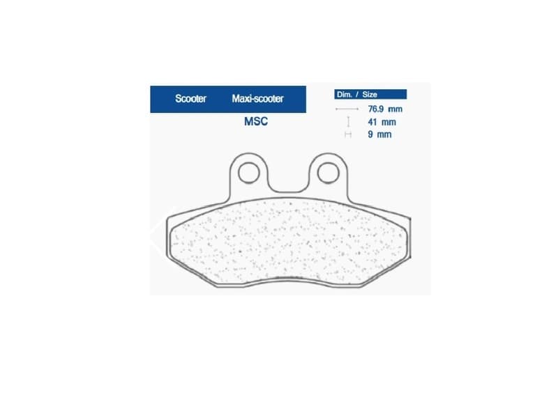 Cl Brakes Maxi Scooter Gesinterde remblokken - 3077msc