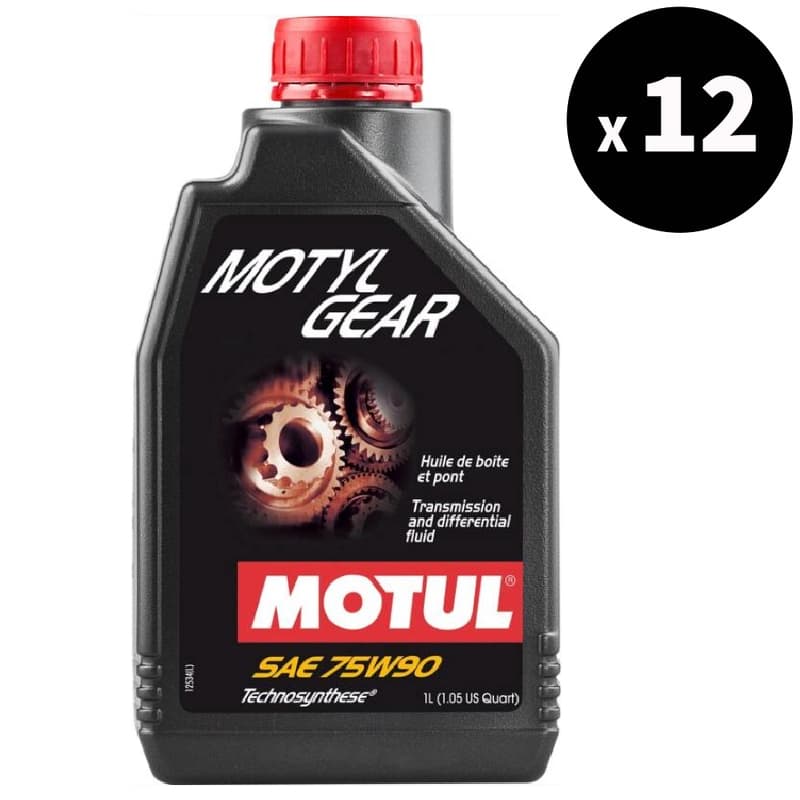 Motul Motyl Gear 75w90 Gear Oil - 75w90 - 1l (X12)
