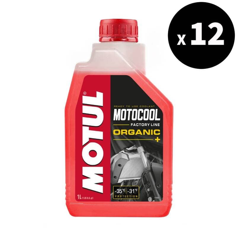 Motul Motocool Factory Line -35°C Coolant - 12x1l
