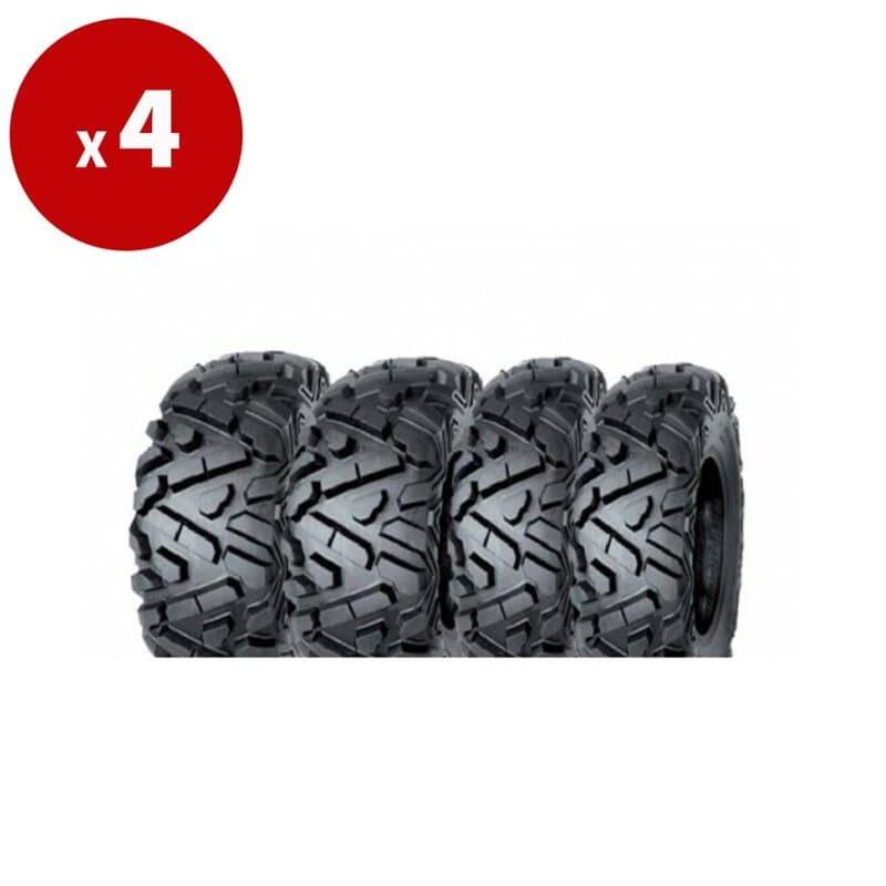 Art 4-Tyre Pack Utility Top Dog (2 X 25x8-12 + 2 X 25x10-12) X4