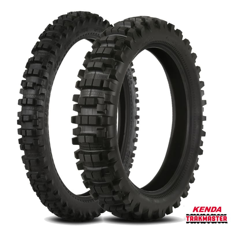 Kenda Band Set Mx Entrainement K760 Trakmaster 2 (Avant 80/100-21 + ArrièRe 110/90-19)