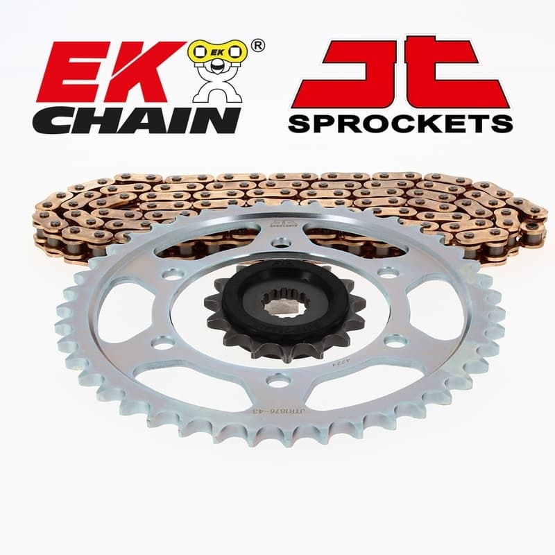 Ek Chain Ek/Jt Kettingset 520zvx3 14/46 - Standaard Achtertandwiel