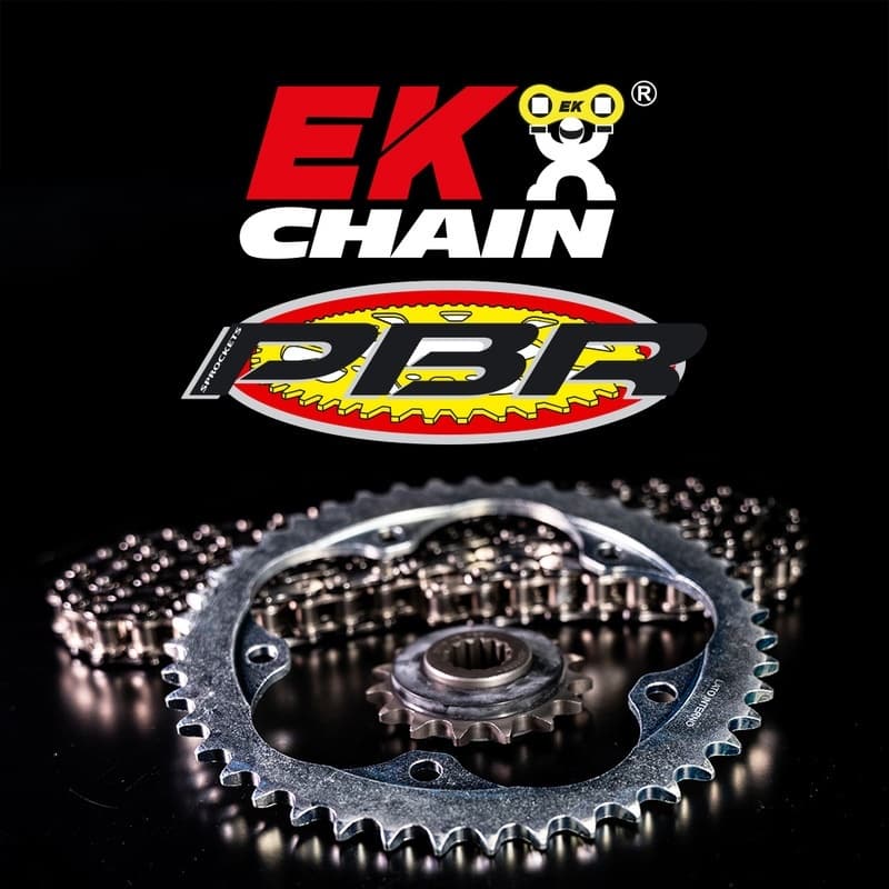 Ek Chain Ek/Pbr Chain Kit 428 Deh - 14/51-134 - Steel Standard Rear Sprocket