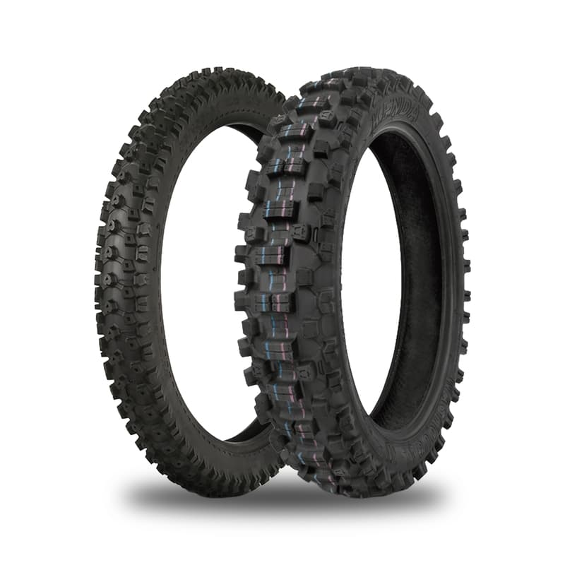 Kenda Band Set Mini Cross (Voor Carlsbad 60/100-14 + Achter Washougal Iii 80/100-12)