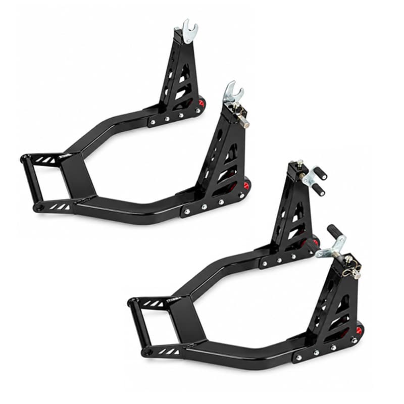 Vector Foldable Aluminium Front And Rear Stand Kit
