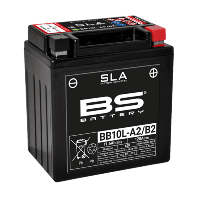 Bs Battery Sla Battery Maintenance Free Factory Activated - Bb10l-A2/B2