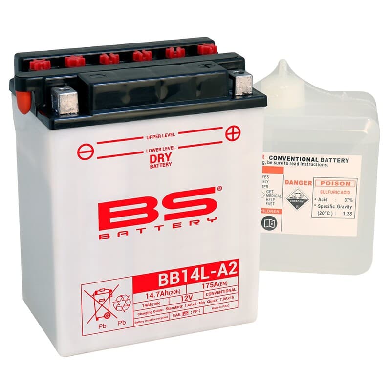 Bs Battery Accu High Performance met Acid Pack - Bb14l-A2