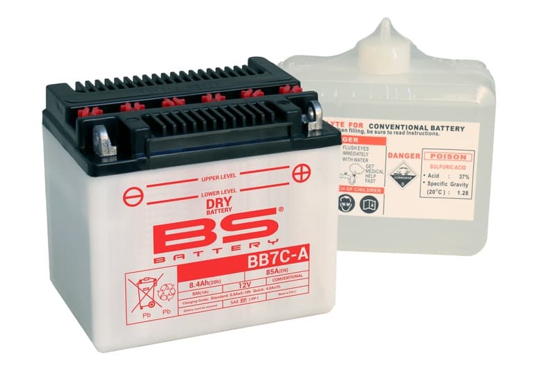 Bs Battery Accu High Performance met Acid Pack - Bb7c-A