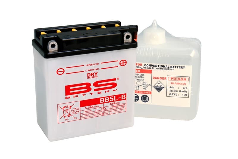 Bs Battery Accu High Performance met Acid Pack - Bb5l-B
