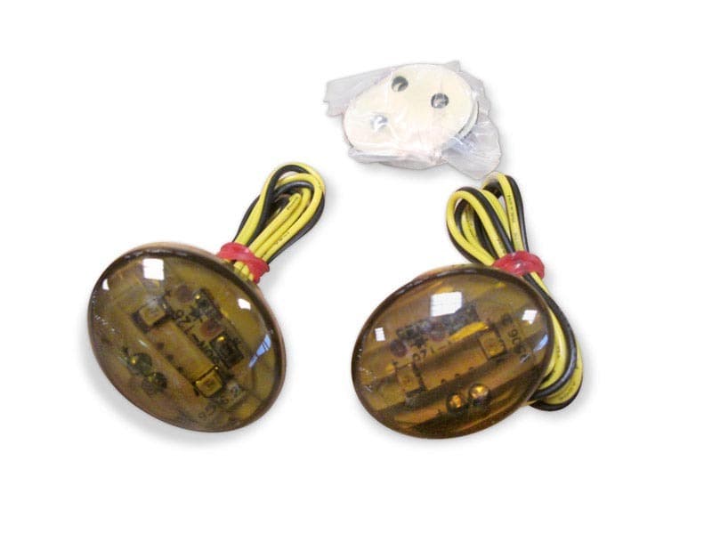 Bihr œIl Led Indicator Module Lens Smoked (Paar), Voor & Achter
