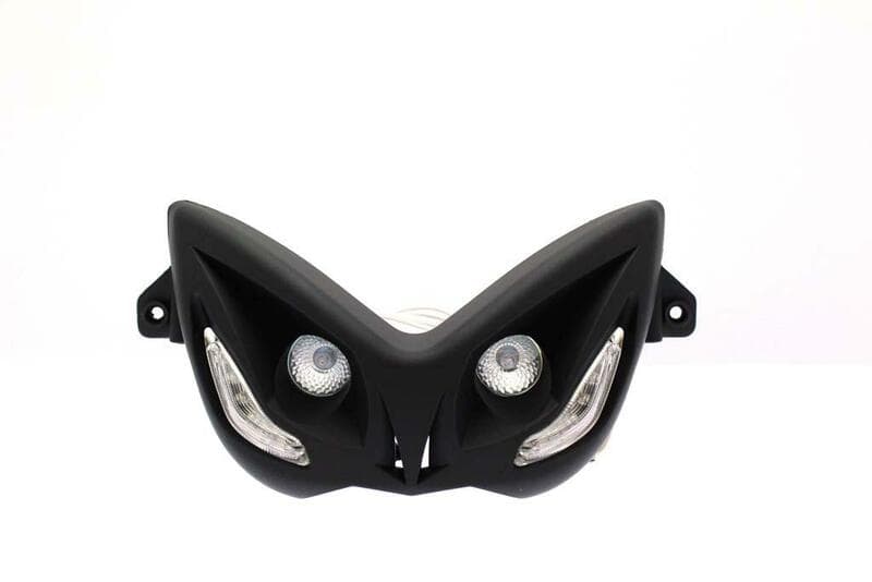Bihr Nitro R8 Mat Zwart Led Lights