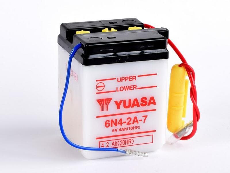Yuasa Accu Conventional zonder Acid Pack - 6n4-2a-7