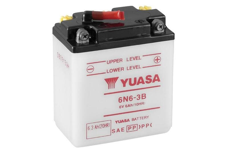 Yuasa Accu Conventional zonder Acid Pack - 6n6-3b
