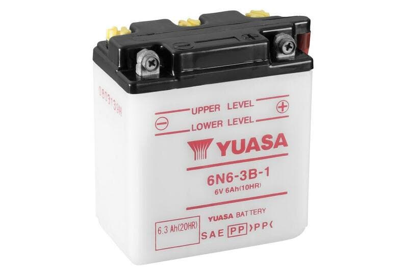 Yuasa Accu Conventional zonder Acid Pack - 6n6-3b-1