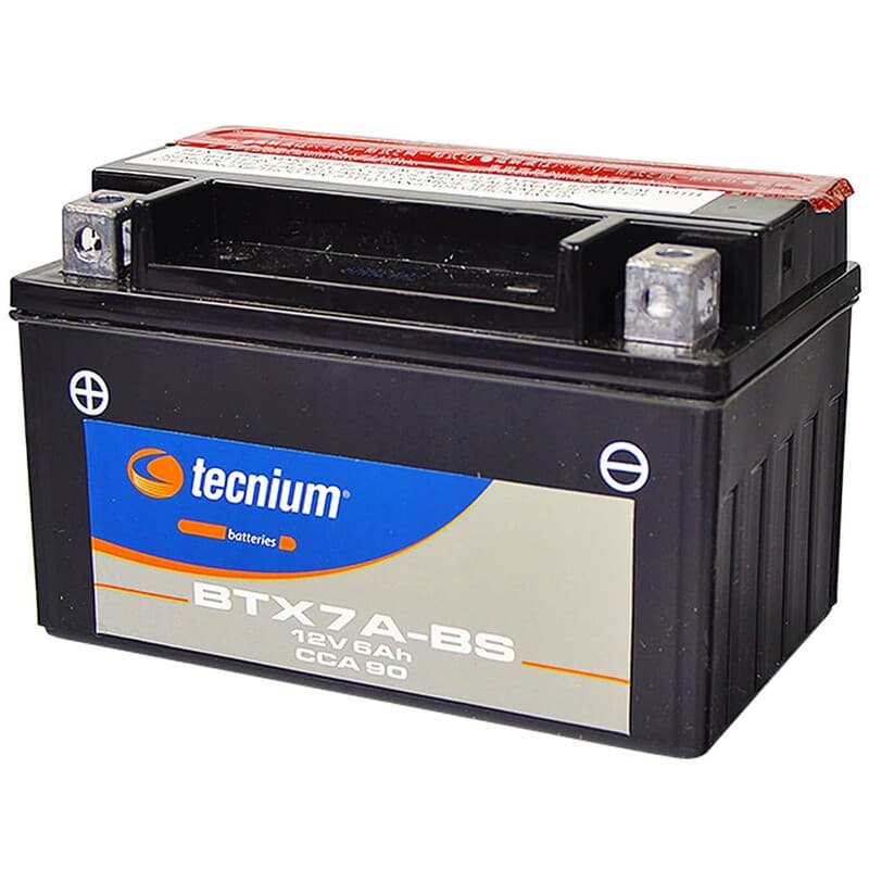 Tecnium Battery Maintenance Free With Acid Pack - Btx7a-Bs