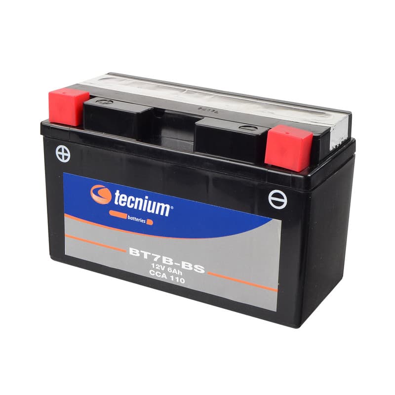 Tecnium Battery Maintenance Free With Acid Pack - Bt7b-Bs