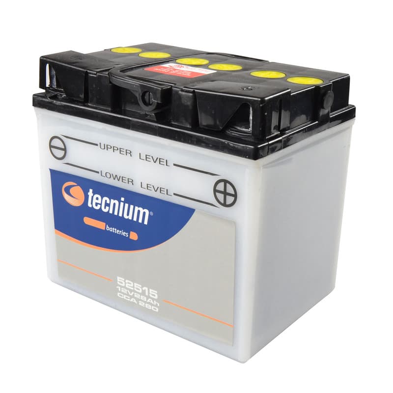 Tecnium Battery Conventional With Acid Pack - 52515