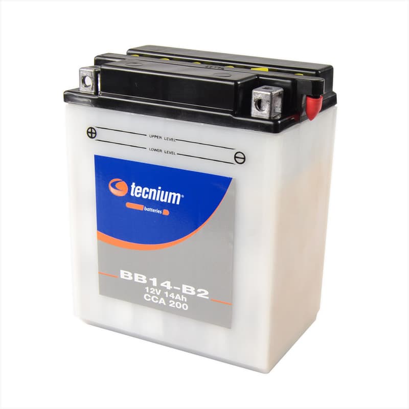 Tecnium Battery Conventional With Acid Pack - Bb14-B2