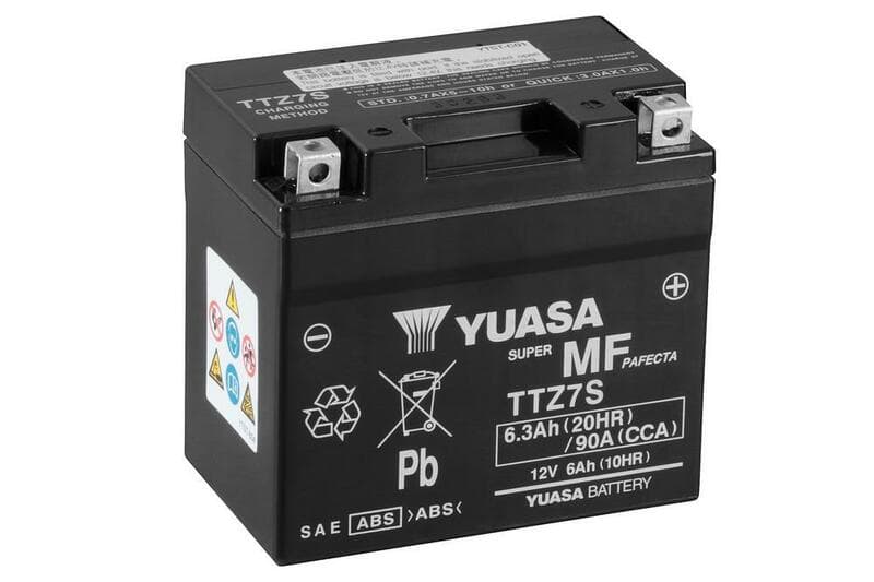 Yuasa Battery Maintenance Free Factory Activated - Ttz7s