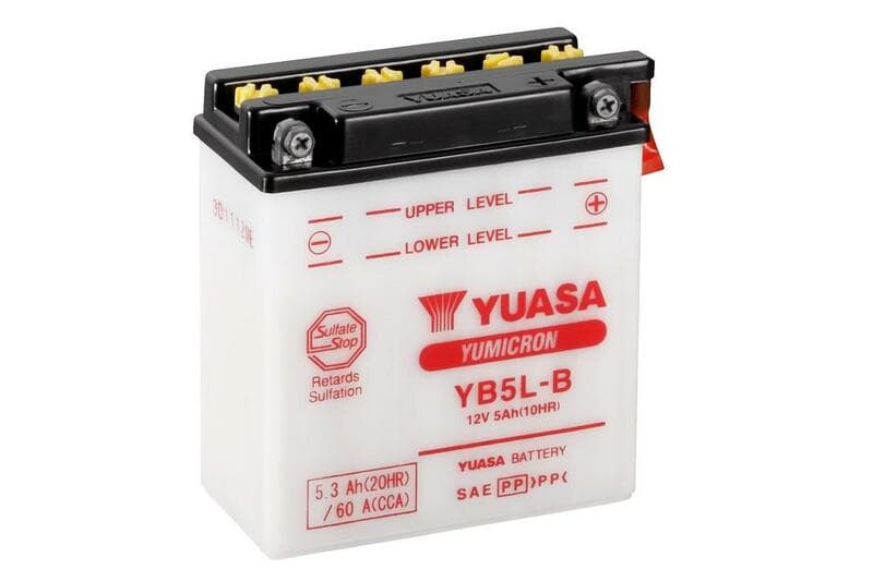Yuasa Battery Conventional Without Acid Pack - Yb5l-B