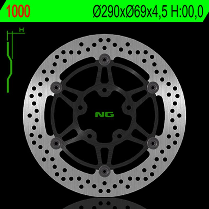 Ng Brake Disc Ng Brakes Round Floating Remschijf