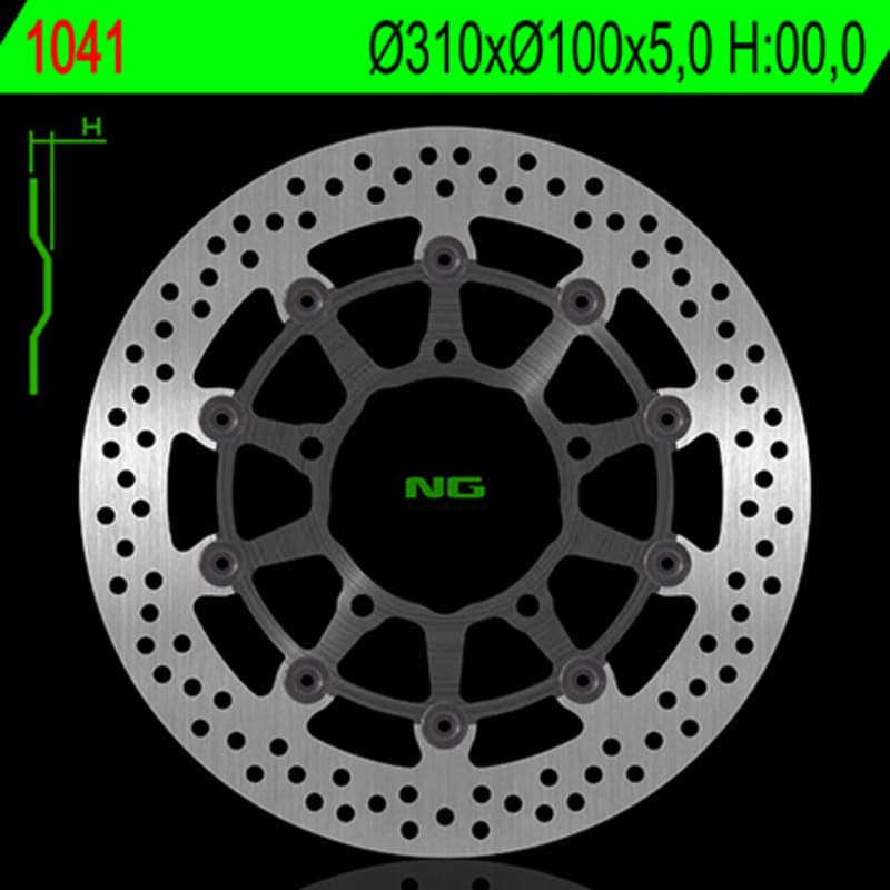 Ng Brake Disc Ng Brakes Round Floating Remschijf