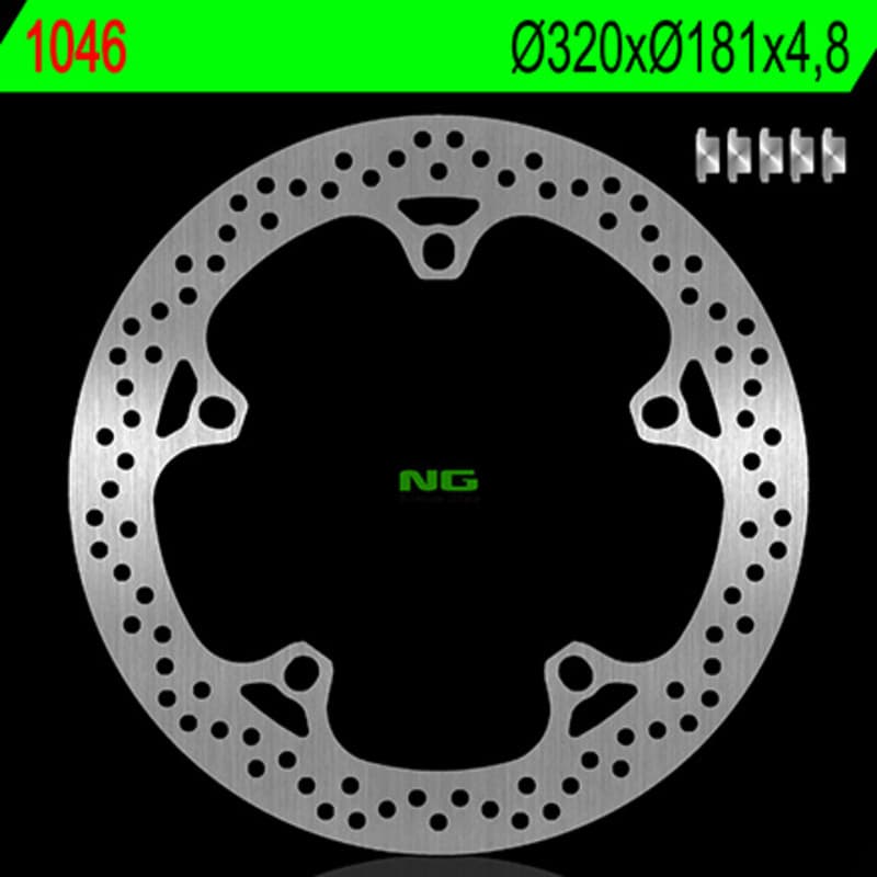 Ng Brake Disc Ng Brakes Round Fixed Remschijf