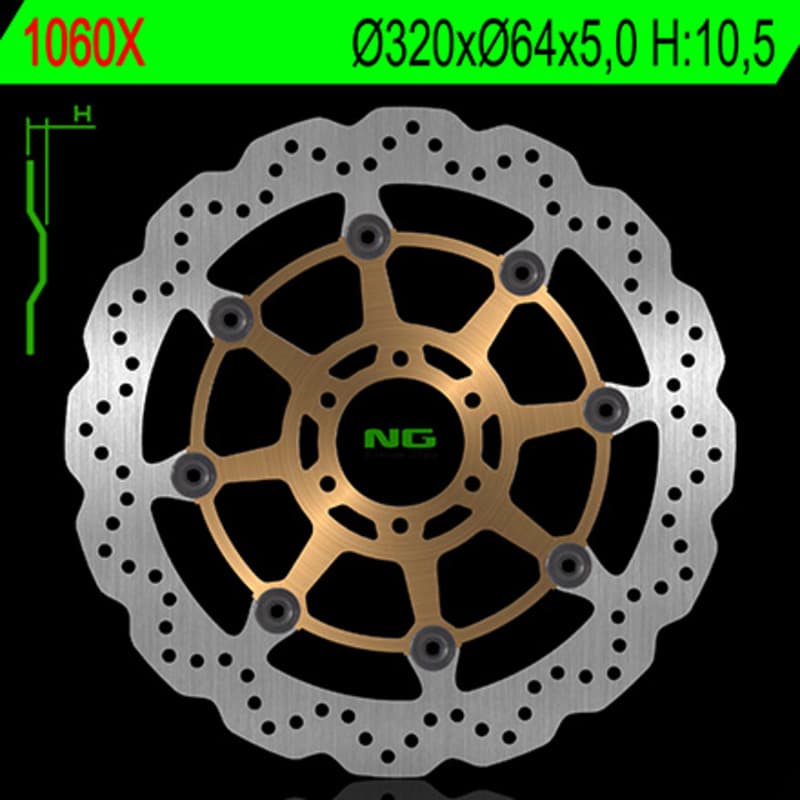 Ng Brake Disc Ng Brakes Wave Floating Remschijf