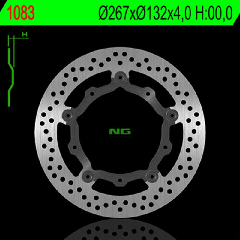 Ng Brake Disc Ng Brakes Round Floating Remschijf