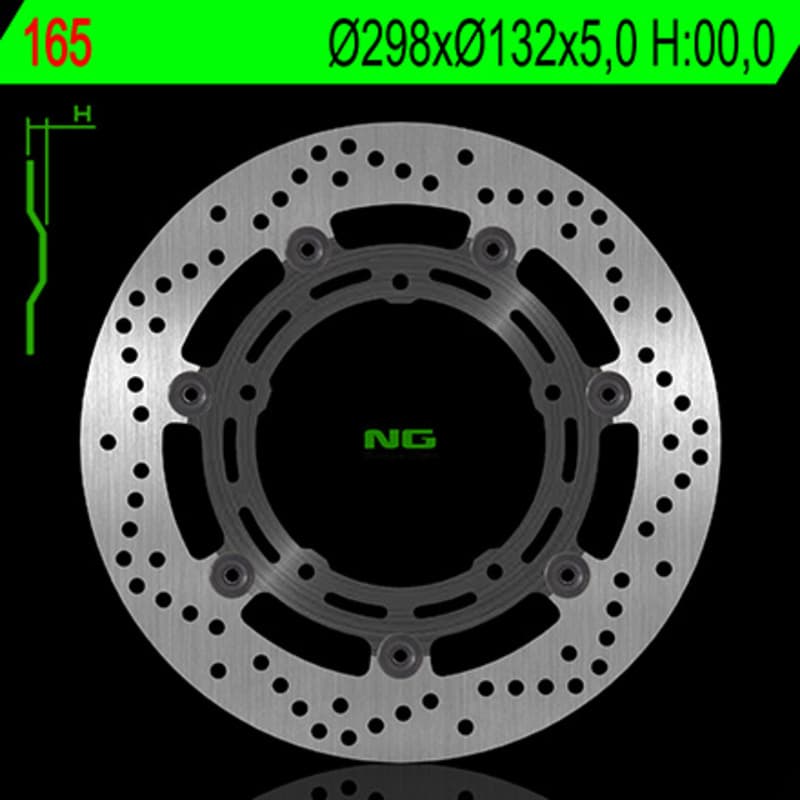 Ng Brake Disc Ng Brakes Round Floating Remschijf